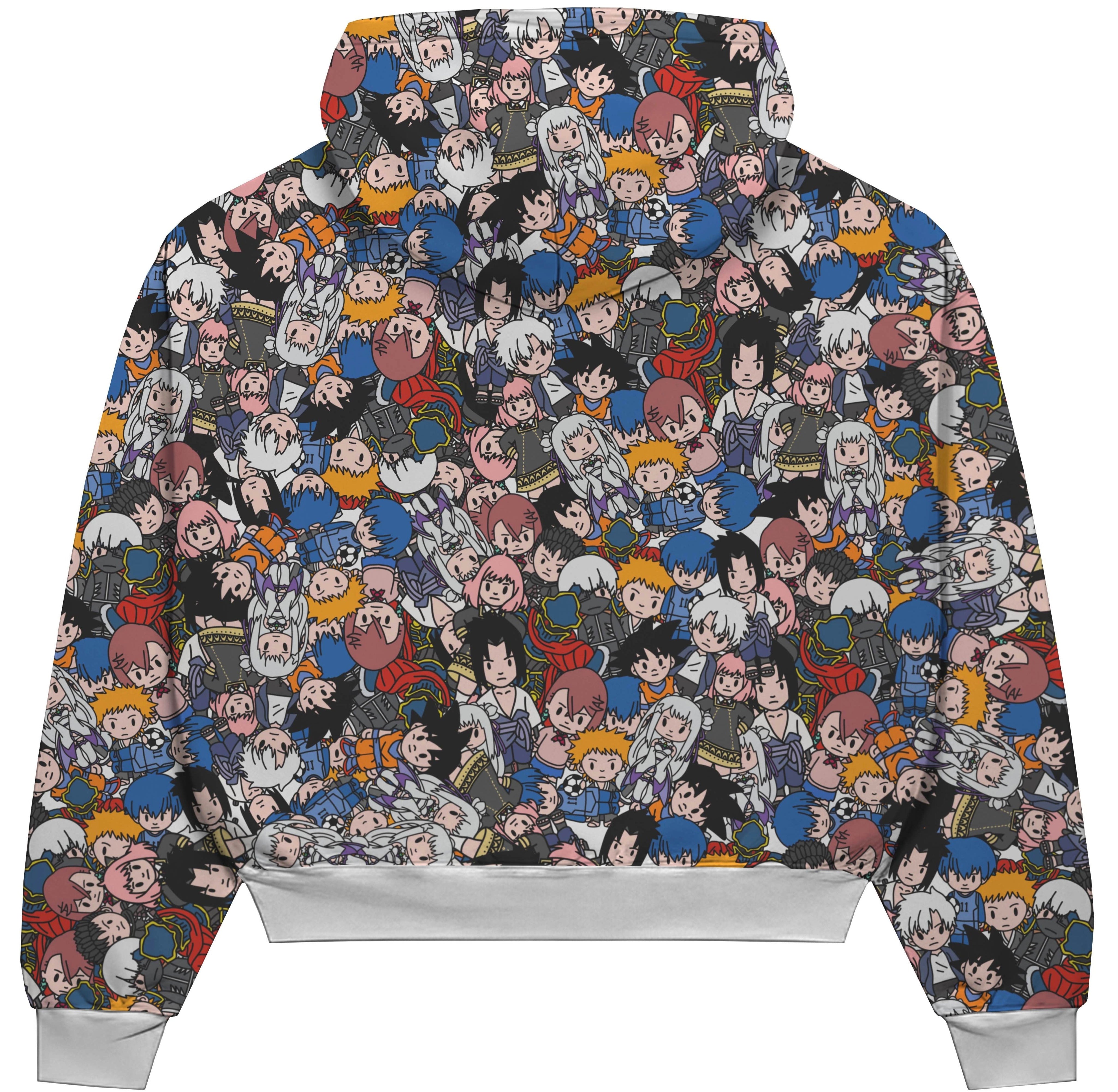 "ANIMOJI' Zip-Up Hoodie