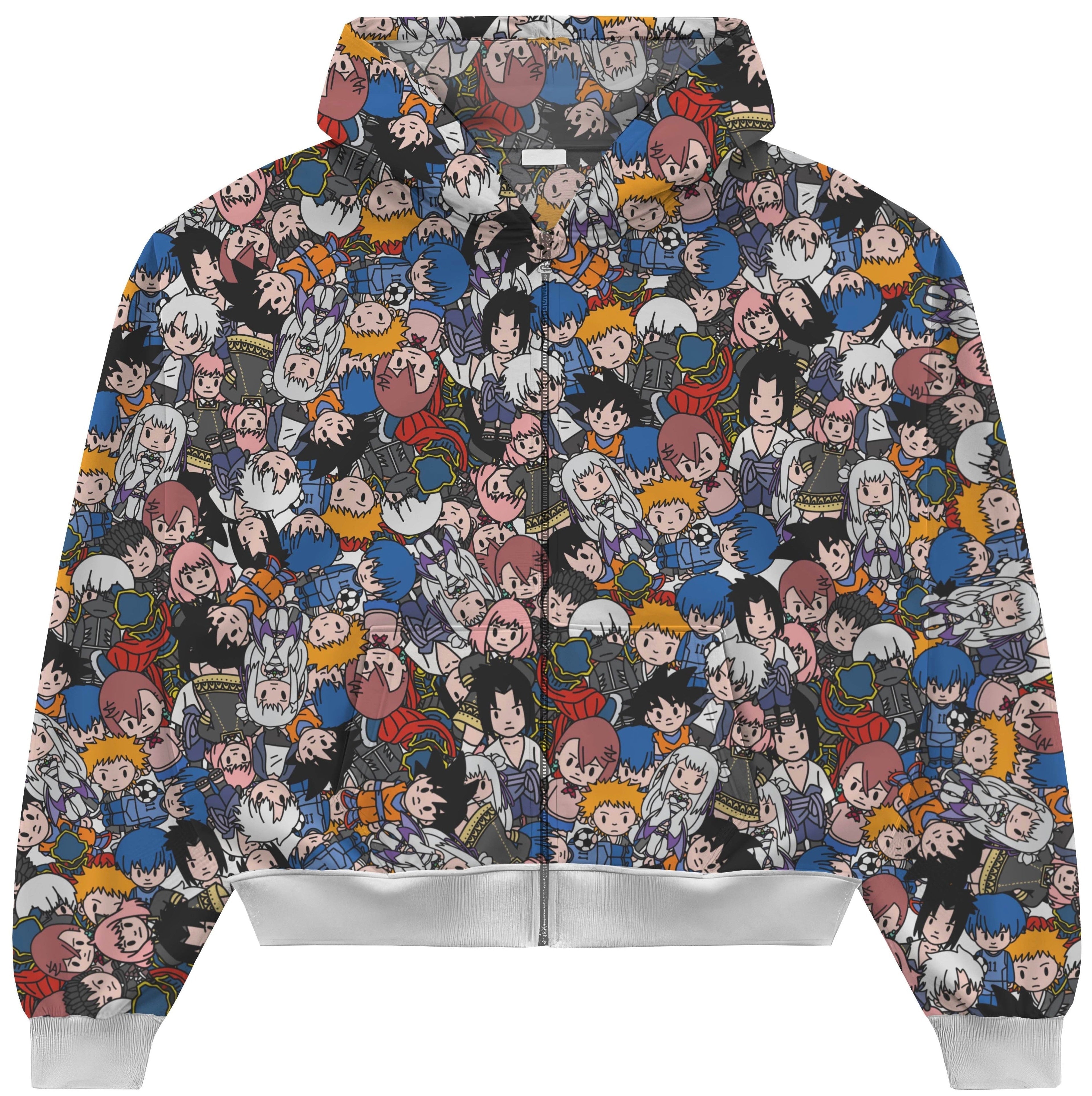 "ANIMOJI' Zip-Up Hoodie