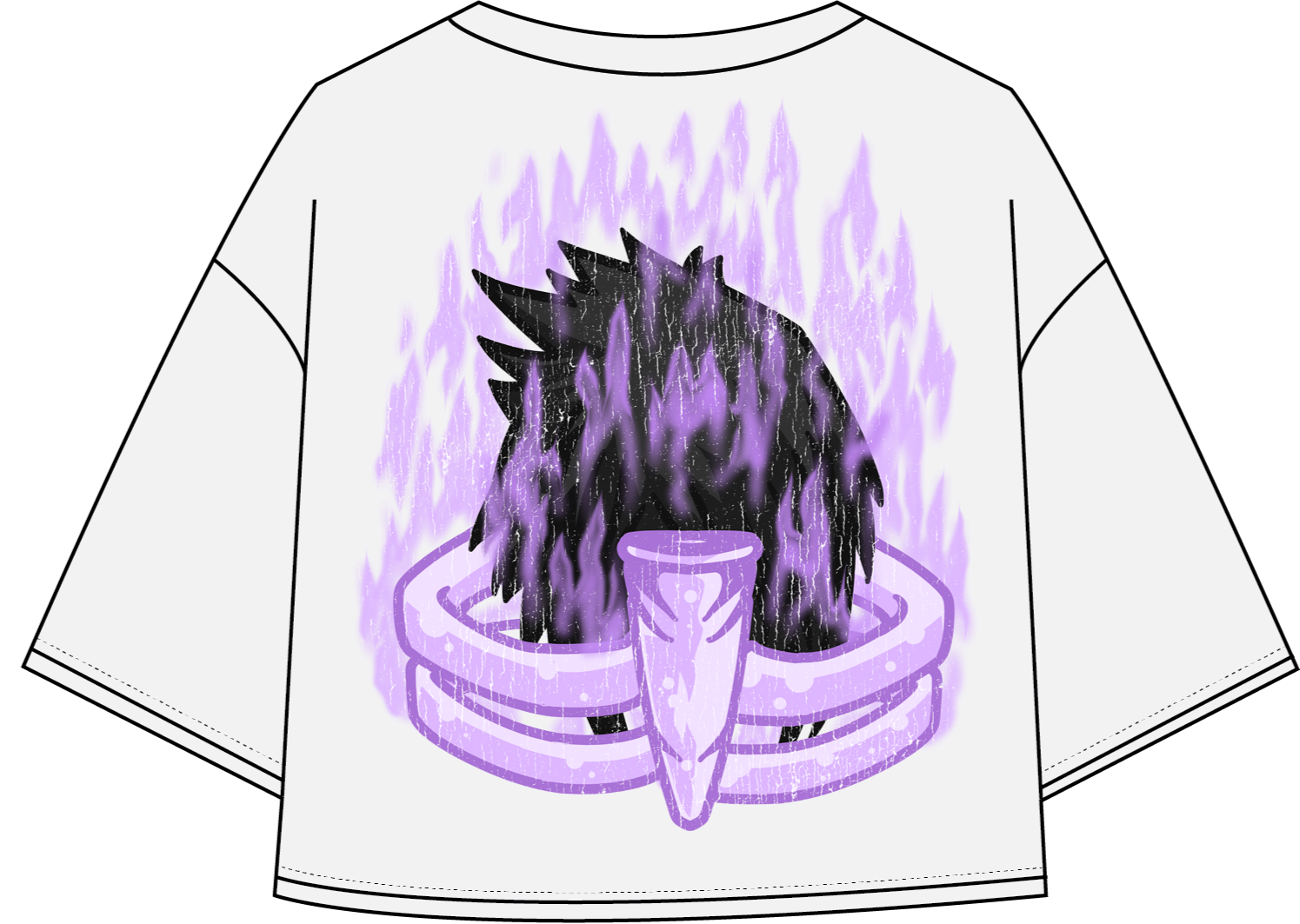 Sasuke Uchiha Box Tee